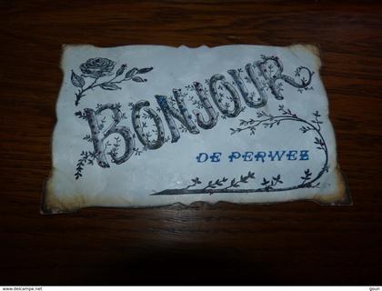 BC1-1-2 Bonjour de Perwez