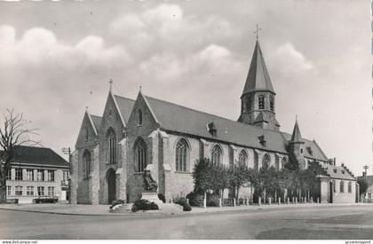 PITTEM  DE KERK     FOTOKAART   2 SCANS