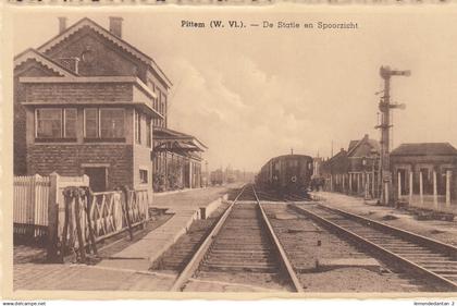 Pittem - De Statie en Spoorzicht