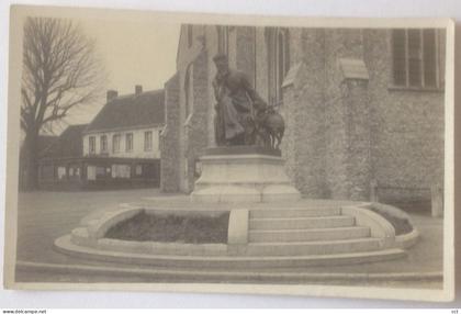 Pittem  Pitthem   FOTOKAART van het standbeeld Pater Verbiest