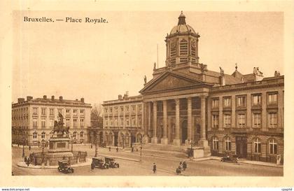 CPA Bruxelles Place Royale