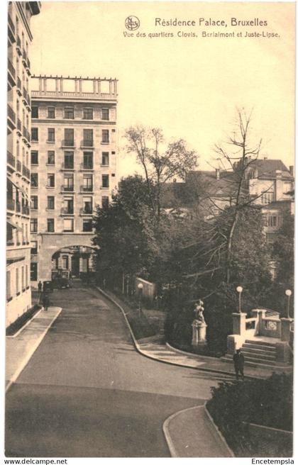 CPA Carte postale Belgique Bruxelles Résidence Palace  vue des quartiers Clovis,Berlaimont et Juste Lipse  VM64973ok