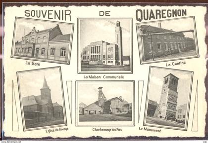 cpsm quaregnon  souvenir