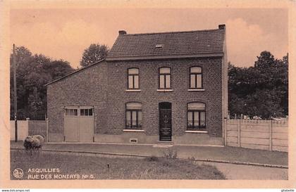 Quevy -  ASQUILLIES - rue des Montrys n° 5