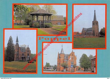 De Schrieken - Kerk - Kiosk - Gemeentehuis - Poppel Ravels