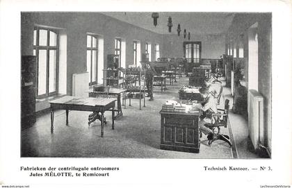 [-50%] CPA - Belgique - Remicourt - Fabrieken der Centrifugale Ontroomers Jules Mélotte - Technisch Kantoor - Animé