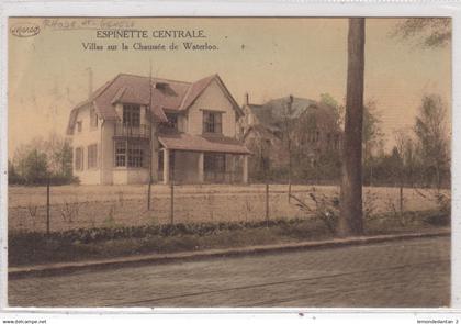 St. Genesius Rode. Espinette Centrale. Villas sur la Chaussée de  Waterloo. *