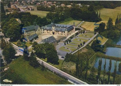 Rixensart : vue aérienne - chateu du mérode   ( format 15 x 10.5 cm   ) carte SIM