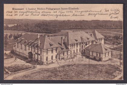 Vintage Postcard Belgium Rixensart St Elisabeth Medical Educational Institute