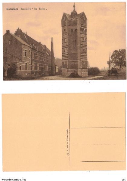 Rotselaar Brouwerij " De Toren " BRASSERIE