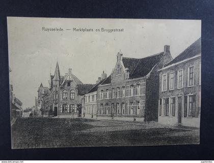 Ruiselede Marktplaats en Bruggestraat