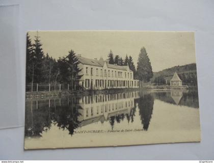 SAINT HUBERT Fontaine de Saint Hubert Carte Postale Précurseur CP AK PK Postcard
