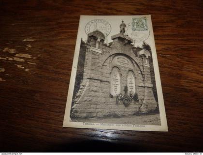 BC1-13  Cpa Sambreville Tamines monument aux soldats français