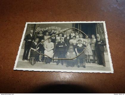 BC28-11 Carte photo Sambreville Auvelais Boulangerie Patisserie