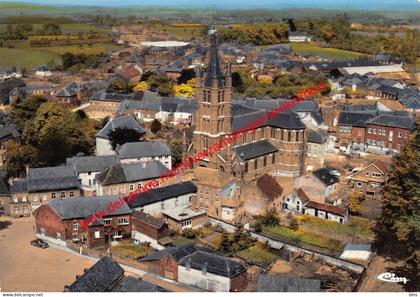 Vue aérienne - l'Eglise - Seneffe