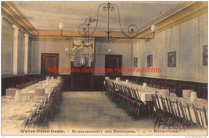 1911 Etablissement des Ursulines - Refectoire - OLV Waver