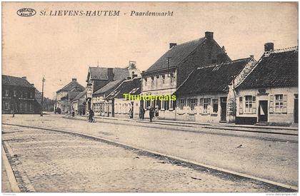 CPA SINT LIEVENS HAUTEM  PAARDENMARKT