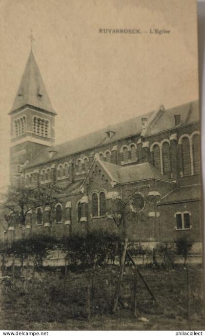 Ruisbroek - Ruysbroeck //  De Kerk - L'Eglise 19??