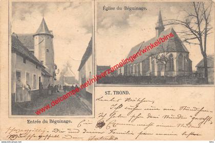 St. Trond - Entrée du Béguinage - Eglise du Béguinage - Sint-Truiden