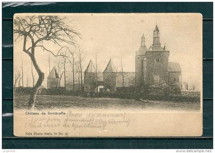 SOMBREFFE: Chateau De Sombreffe, niet gelopen postkaart  (GA13695)