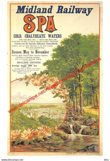 Midland Railway Spa - repro affiche - Spa