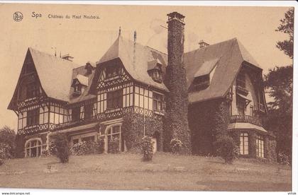 SPA  (  carte ecrit avec timbre )