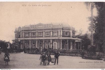 SPA  (  carte ecrit avec timbre )