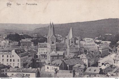 SPA  (  carte ecrit avec timbre )