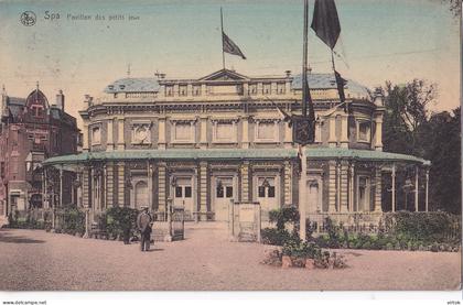 SPA  (  carte ecrit avec timbre )