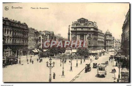CPA Bruxelles Place de Brouckere