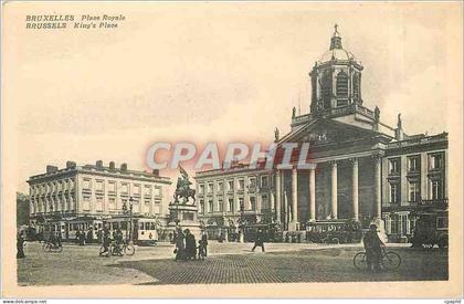 CPA Bruxelles place royale