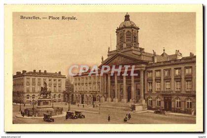 CPA Bruxelles Place Royale