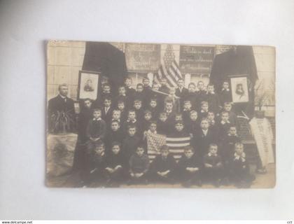 Melsbroeck  Melsbroek   Steenokkerzeel   FOTOKAART   Hulde en dank aan onze weldoeners de Amerikanen 1915