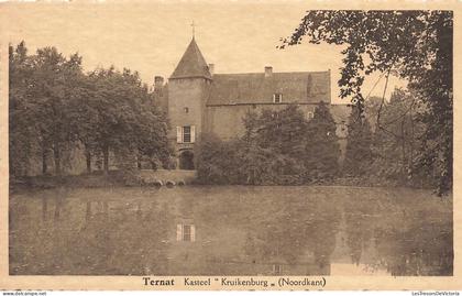 [-20%] BELGIQUE - Ternat - Kasteel "Kruikenburg" - Noordkant - Uitg Rom Van Cawelaert Dreef - Etang - Carte Postale Anci