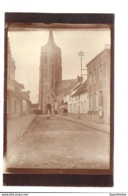 Fotokaart - Ternat - De kerk.