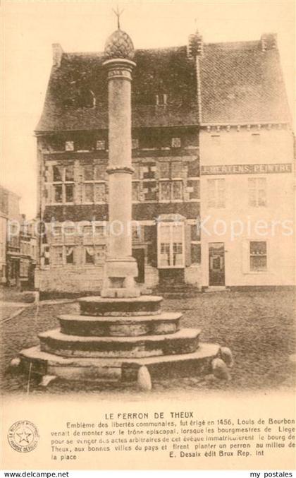 Theux Teu Belgie Le Ferron de Theux Embleme des libertes communales