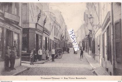 Tienen -  rue Victor Beaudouin (  1920 met zegels )
