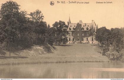 BELGIQUE - Soheit - Château de Soheit - Lac - Cour - Bois - Tour - flèche - Nels - Ern Thill - Carte postale ancienne
