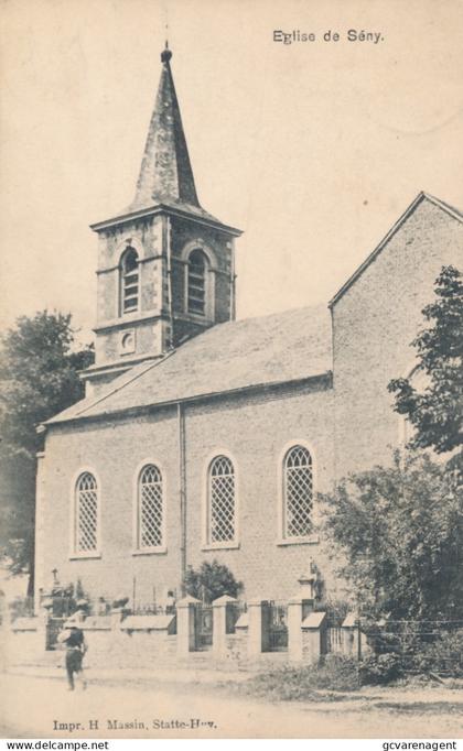 EGLISE DE SENY.  CENSURE UEBERWACHUNGSSTELLE LUTTICH.