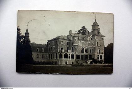 Soheit - Tinlot   CARTE PHOTO du château (Kasteel)  daté 1921