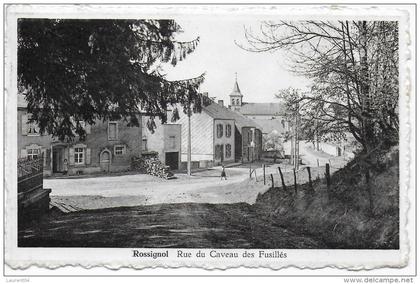 TINTIGNY. ROSSIGNOL.  RUE DES CAVEAU DES FUSILLES. ANIMATION.