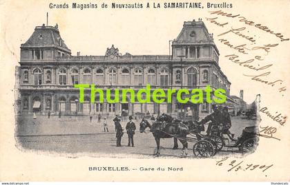 CPA BRUXELLES GARE DU NORD