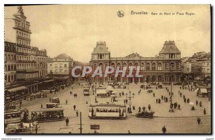 CPA Bruxelles Gare du Nord