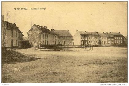 BELGIQUE - Forêt-Trooz - Entrée du Village
