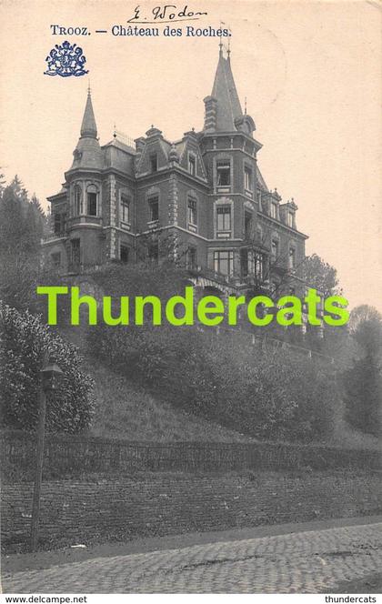 CPA TROOZ CHATEAU DES ROCHES