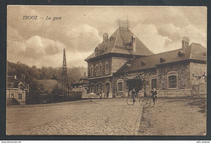 +++ CPA - TROOZ - La Gare - Statie  //