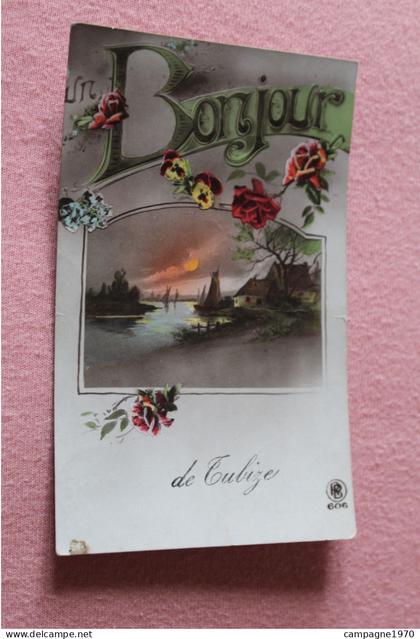 CPA FANTAISIE - TUBIZE ( BRAINE REBECQ ) - UN BONJOUR DE ...