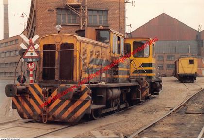Forges de Clabecq - locomotive construit par Cockerill-Ougrée - photo - mars 1986 - Tubeke