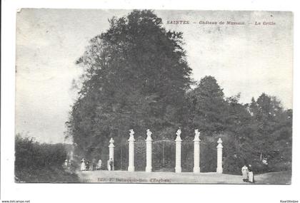 Saintes - Chateau de Mussain - La Grille.