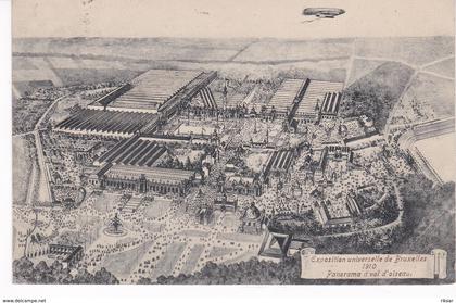 BELGIQUE(BRUXELLES) EXPOSITION(DIRIGEABLE)